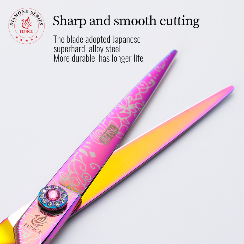 Fenice Fashion Purple 7inch Pe - Pet Grooming ulasan dan harga