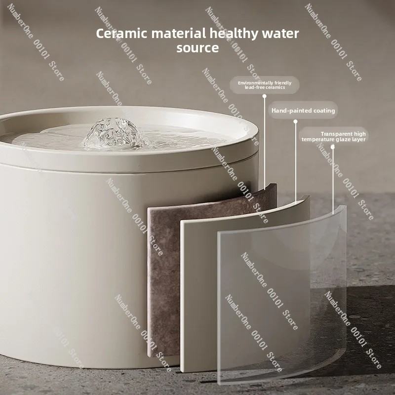 Ceramic Automatic Pet Water Di - Pet Feeders ulasan dan harga
