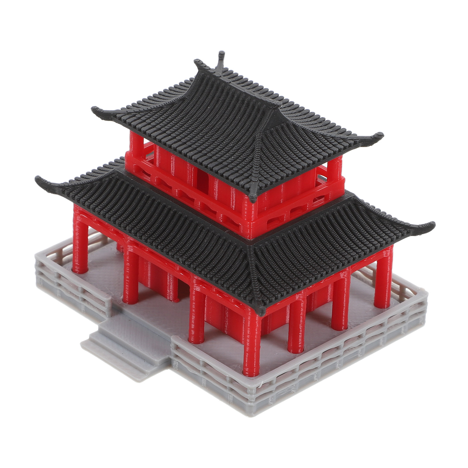 Mini Pavilion Pagoda Chinese A - Aquarium ulasan dan harga