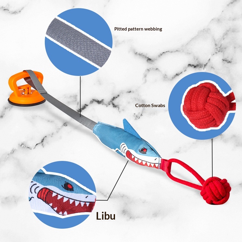 Suction Cup Dog Tug Toy, Hands - Suction Cup Dog Tug Toy ulasan dan harga