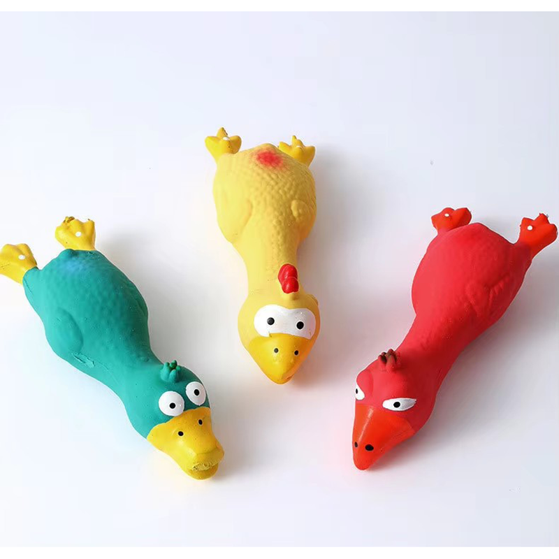 Cute Dog Squeak Toy Latex Chic - Interactive Squeaky Plush Dog Toy ulasan dan harga