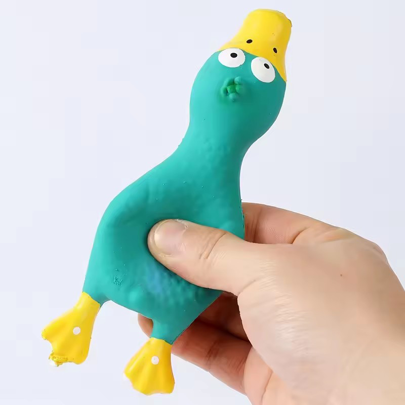 Cute Dog Squeak Toy Latex Chic - Interactive Squeaky Plush Dog Toy ulasan dan harga