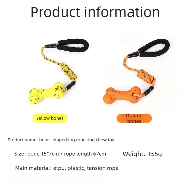 Heavy Duty Dog Tug Rope Toy ET - Dog Rope Toy Aggressive Chewers ulasan dan harga