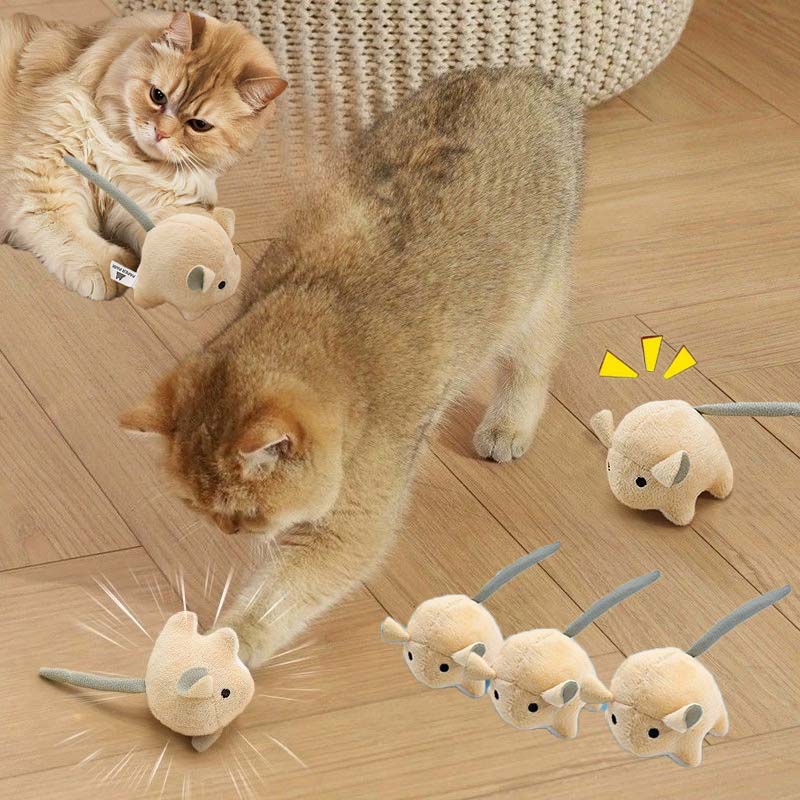 Electric Plush Mouse Catnip Ca - Catnip Interactive Plush Mouse ulasan dan harga