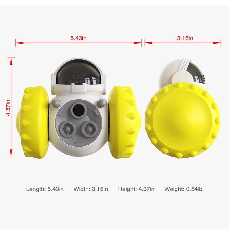 New Hot Pet Balance Car Slow F - Dog Puzzle Feeder Toy ulasan dan harga