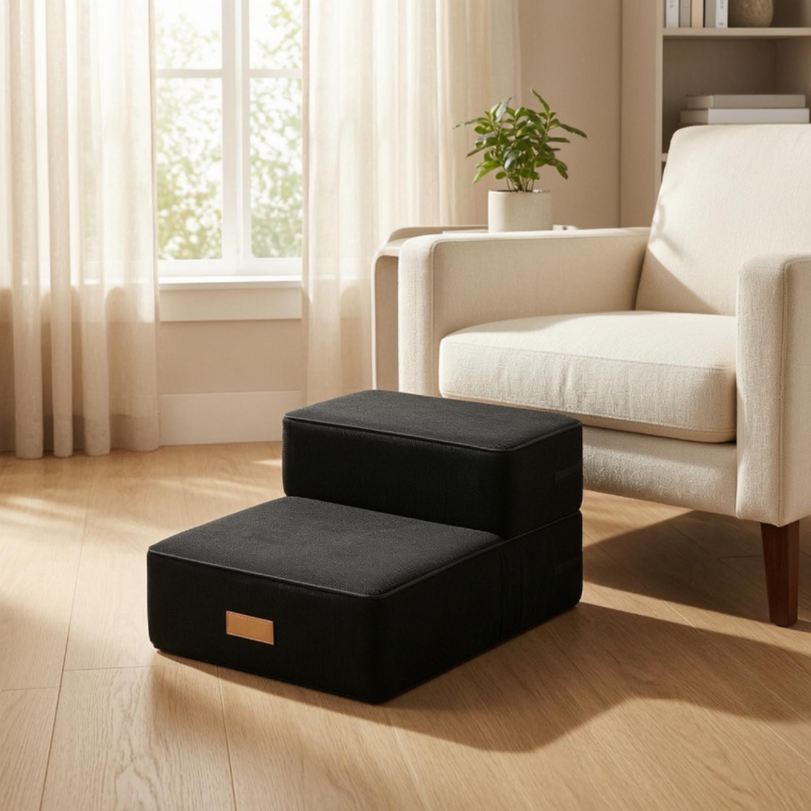 Dog Stair Ramp for Bed with Cu - Pet Beds ulasan dan harga