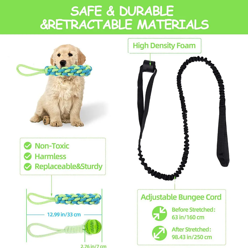 Interactive Dog Toy Tug of War - Suction Cup Dog Tug Toy ulasan dan harga