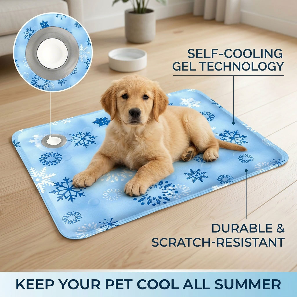 Summer Pet Mat, Pet Ice Mat, D - Pet Beds ulasan dan harga
