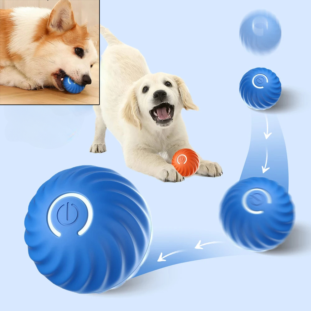 Automatic Moving Dog Toy Ball  - Automatic Moving Dog Ball ulasan dan harga