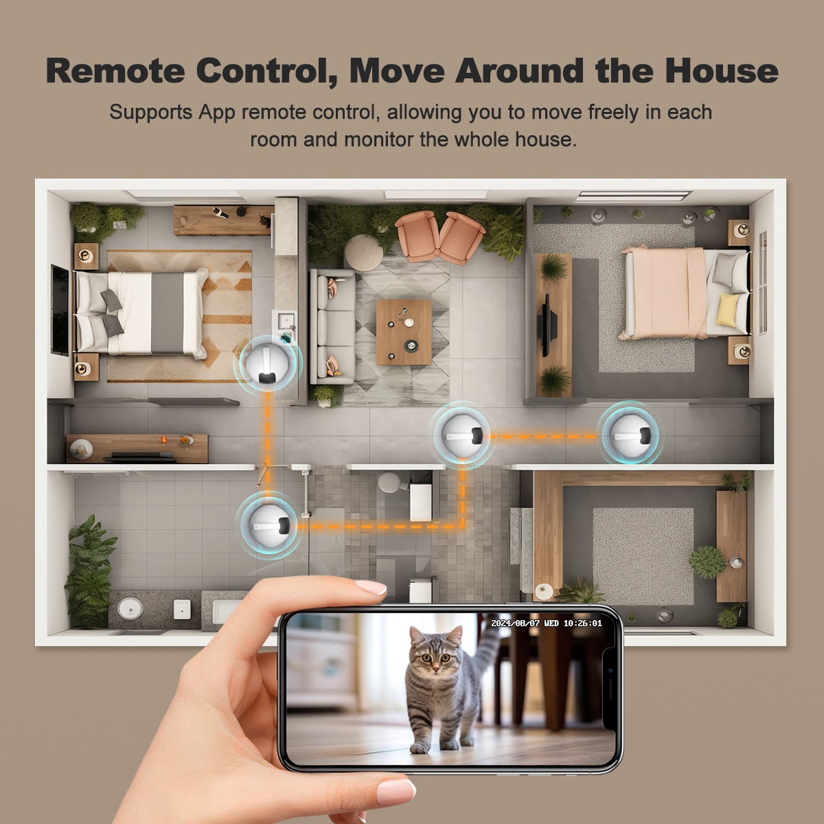 AI Pet Companion Robot Mobile  - Cat Toys ulasan dan harga