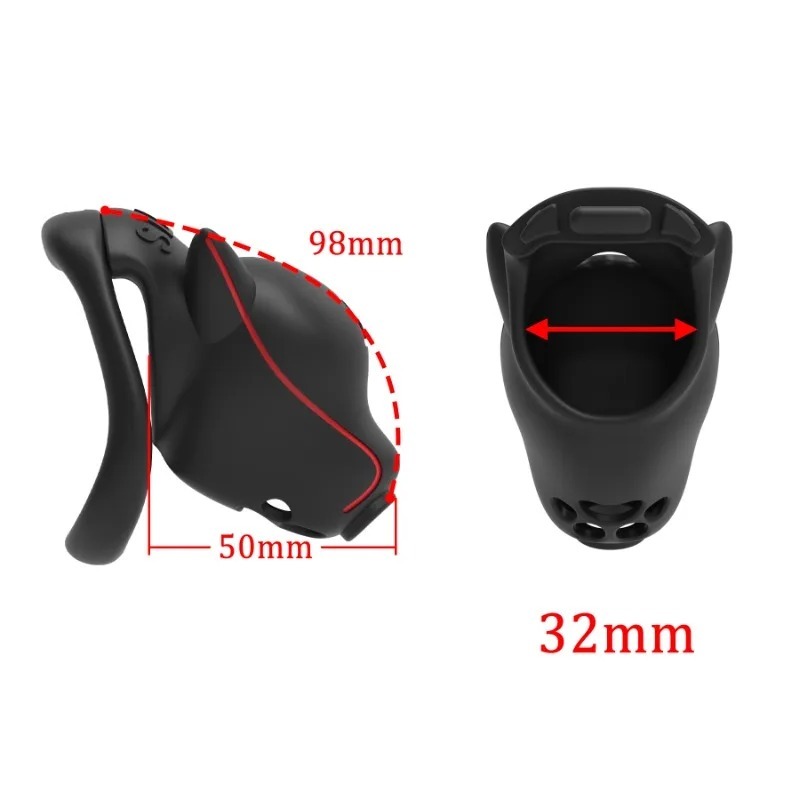 Male Chastity Cage Upgrade Dog - Dog Toys ulasan dan harga