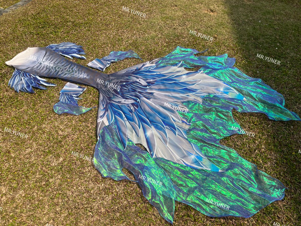 Original Mermaid Big Fish Tail - Aquarium ulasan dan harga