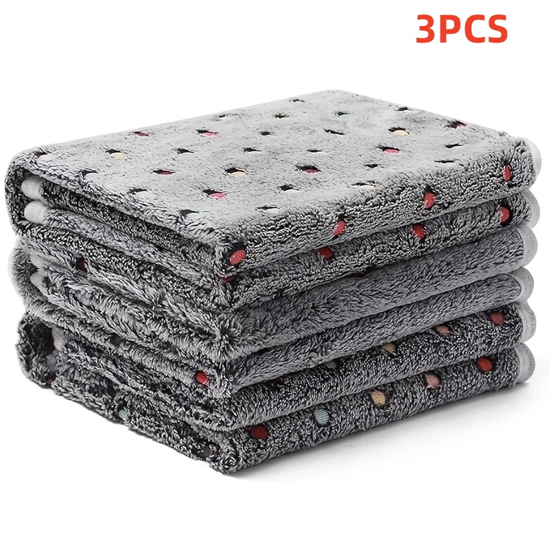 3PCS Soft Fluffy Pet Blanket C - Pet Beds ulasan dan harga