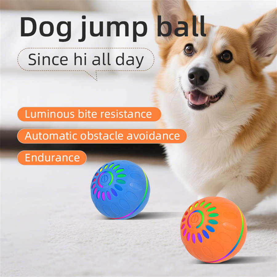 Interactive Smart Dogs Toys Ba - Automatic Moving Dog Ball ulasan dan harga