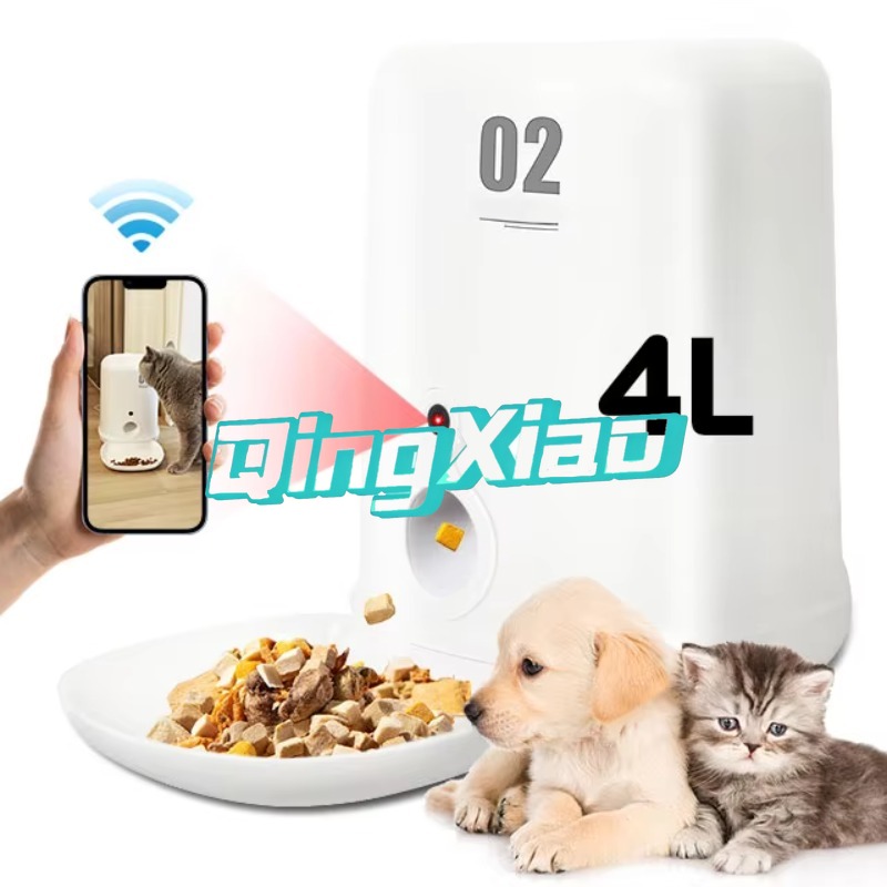 Fully Automatic Smart 4L Stain - Pet Feeders ulasan dan harga