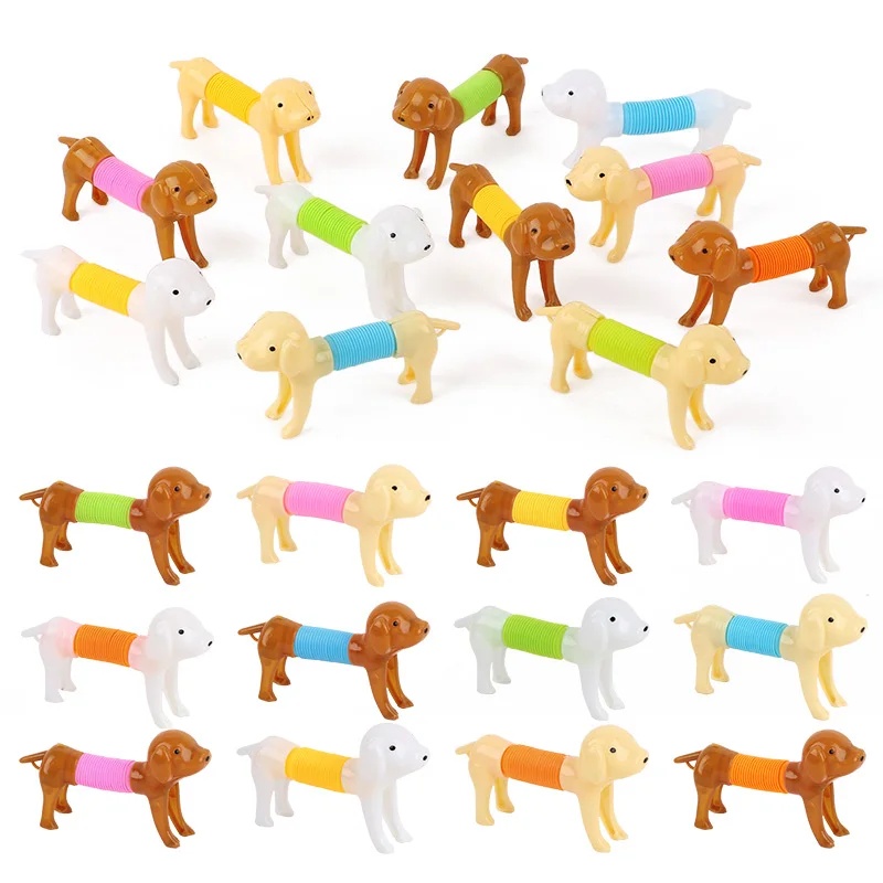 Durable Colorful Stretchable D - Interactive Squeaky Plush Dog Toy ulasan dan harga
