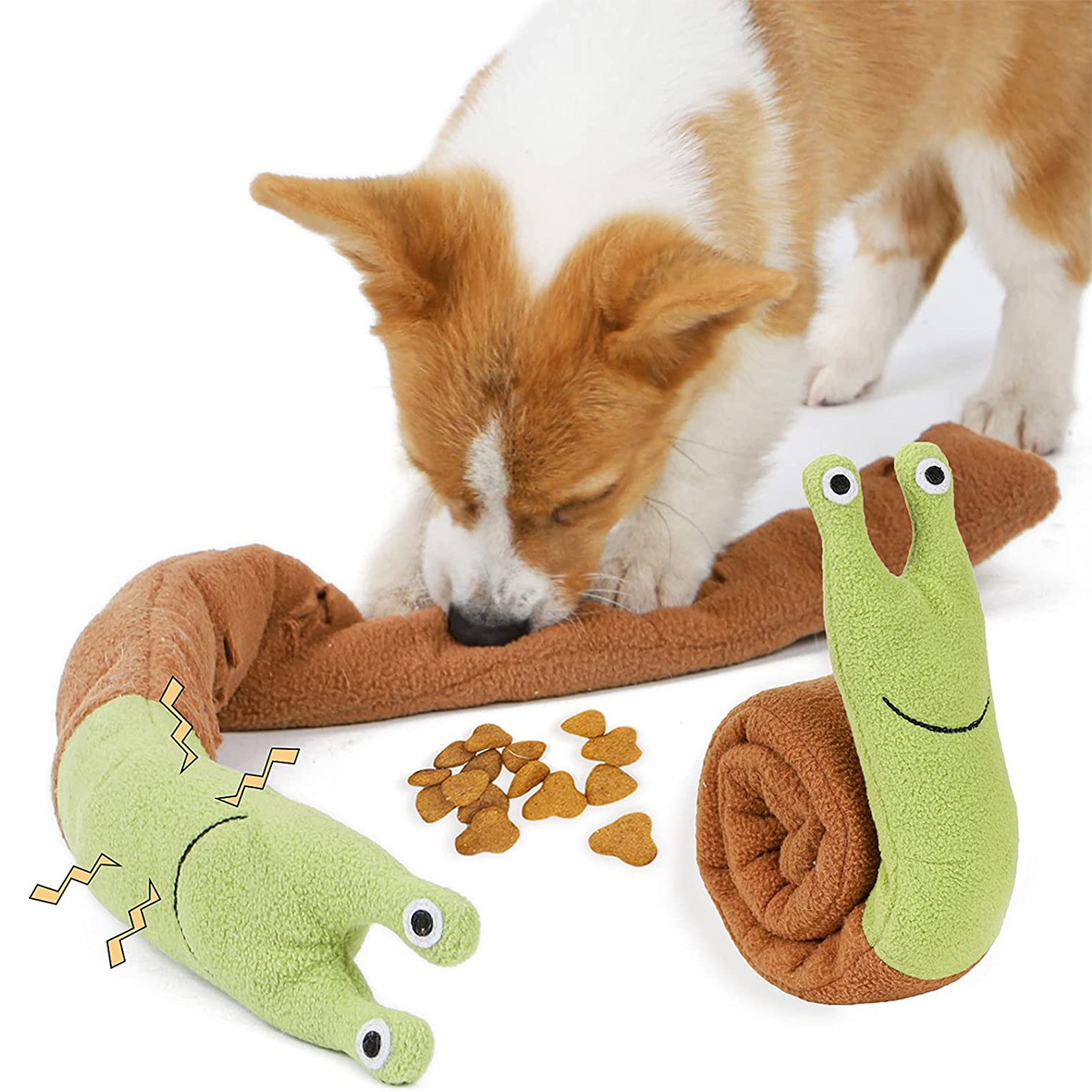 Dog Cat Snail Sniffing Puzzle  - Dog Puzzle Feeder Toy ulasan dan harga