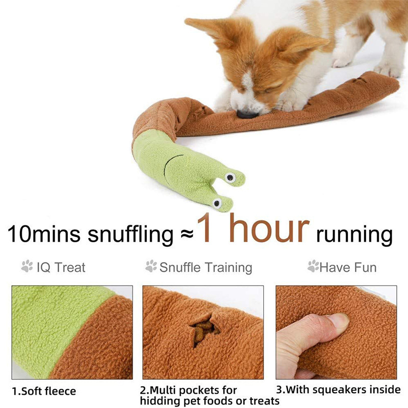 Dog Cat Snail Sniffing Puzzle  - Dog Puzzle Feeder Toy ulasan dan harga